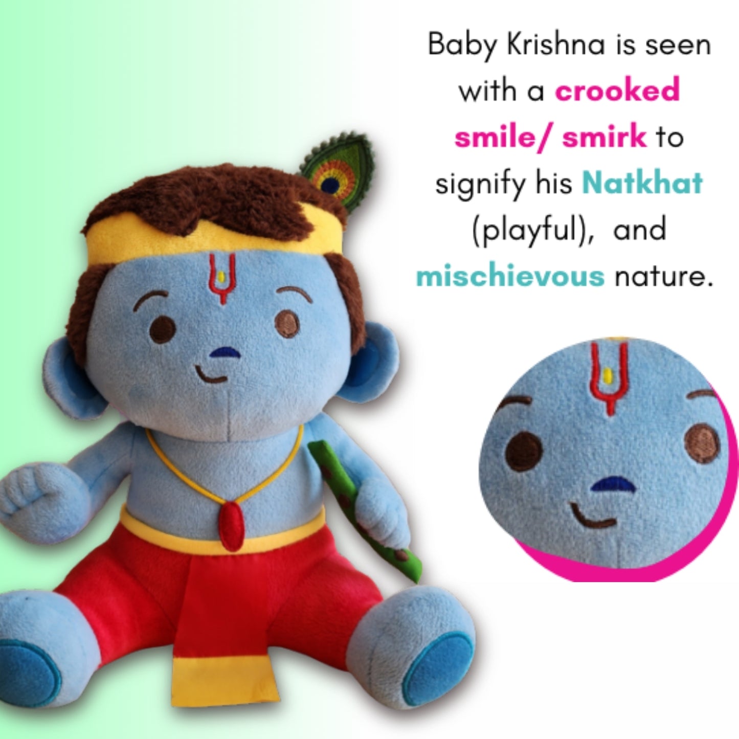 Baby Krishna Mantra Singing Soft Toys