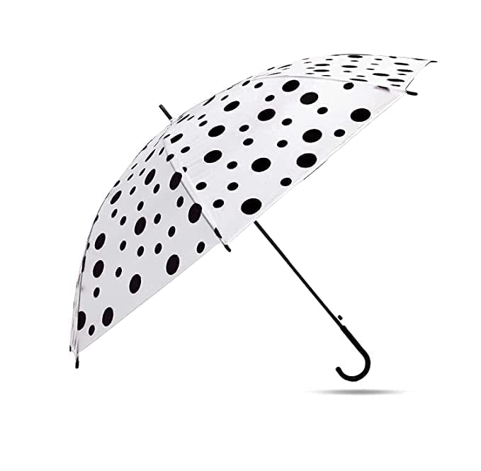 Polka Dot Pattern Umbrella with Lightweight and Portable Design