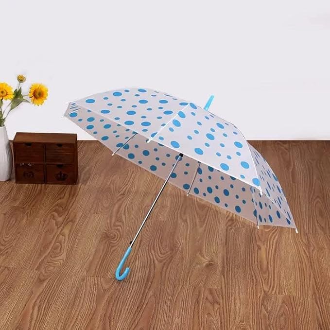 Polka Dot Pattern Umbrella with Lightweight and Portable Design