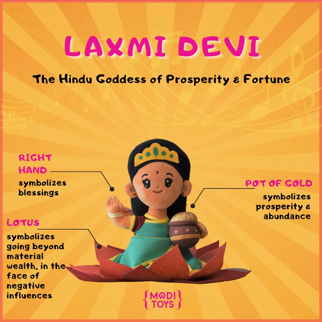 Digi Collections Laxmi Devi Mantra Singing Plush Toy