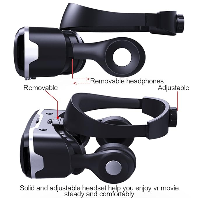 Digi Collections 3d VR Headset Compatible with iPhone
