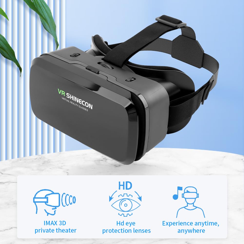 Digi Collections 3d VR Headset Compatible with iPhone