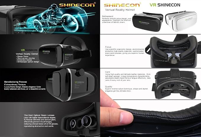 Digi Collections 3d VR Headset Compatible with iPhone
