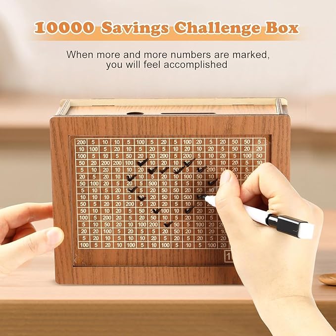 Digi Collections wooden Money Saving Bank