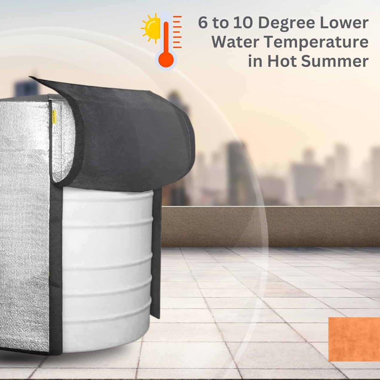 🌞 Insulated Water Tank Cover