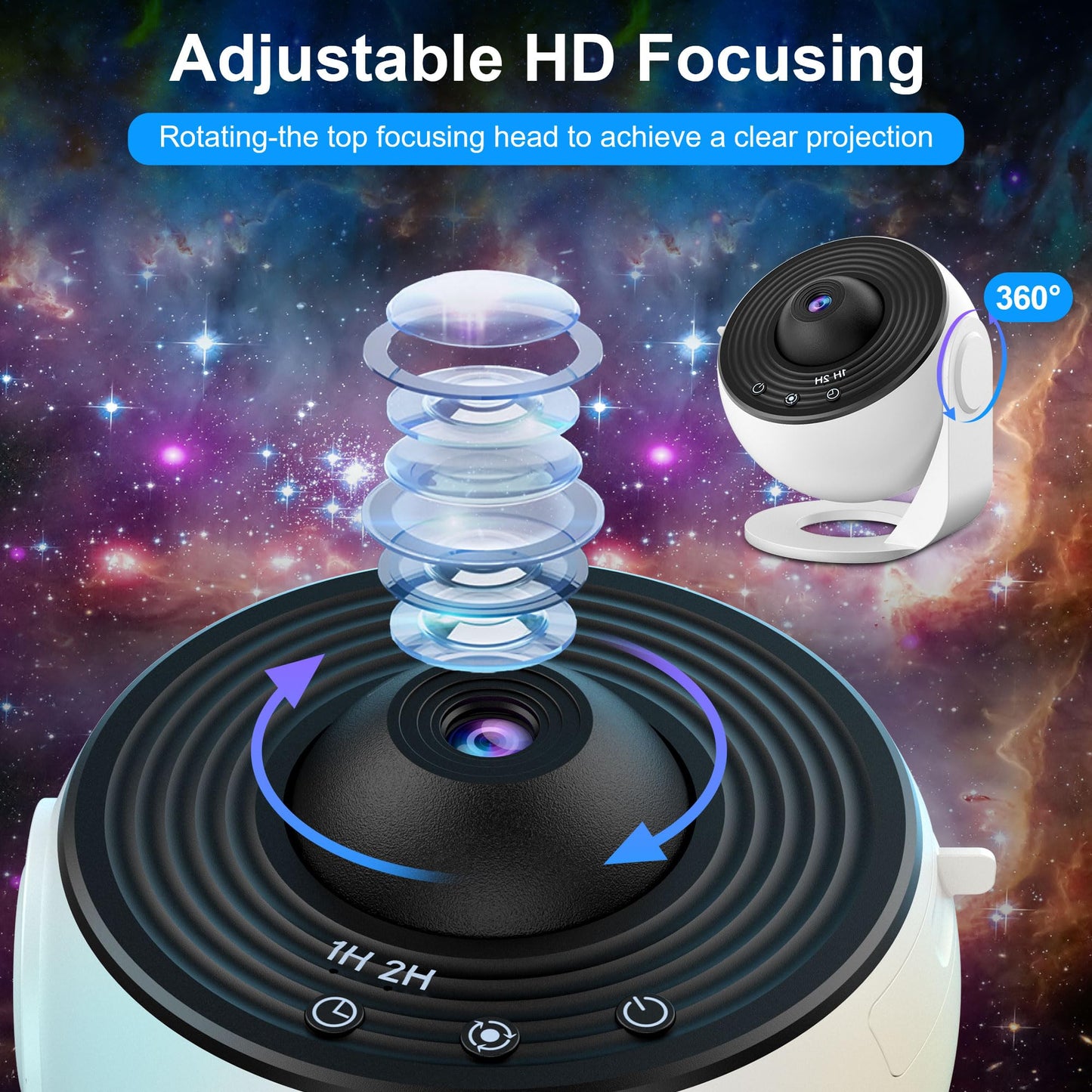 12-in-1 Planetarium Galaxy Projector for Kids 🌟