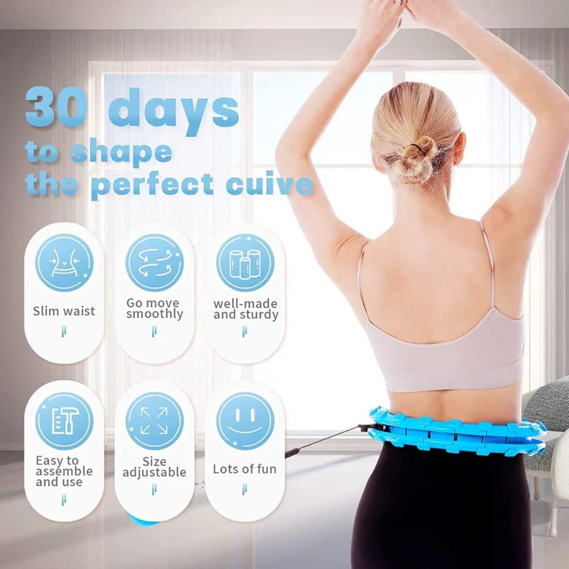 🔥 UltraHoop Weighted Smart Hula Hoop🎯
