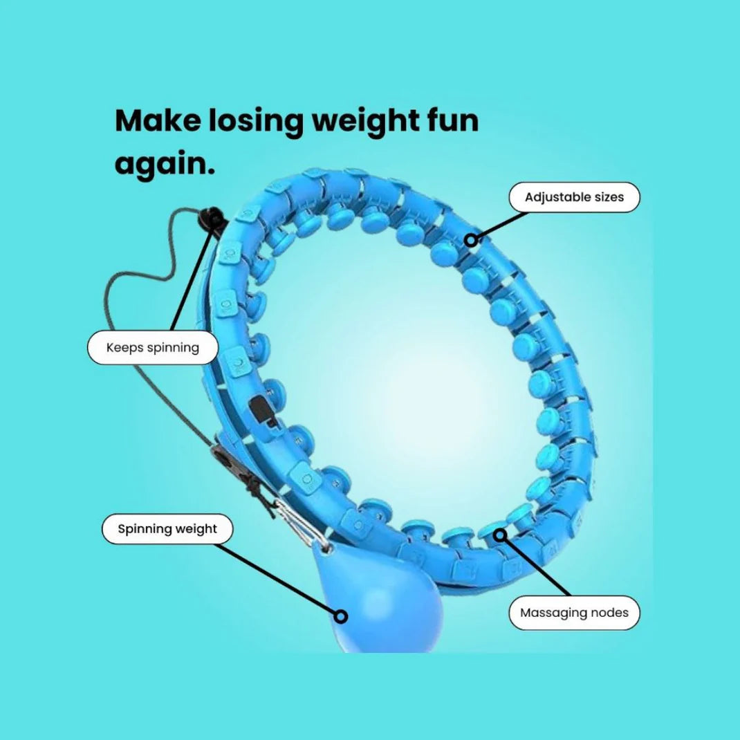 🔥 UltraHoop Weighted Smart Hula Hoop🎯
