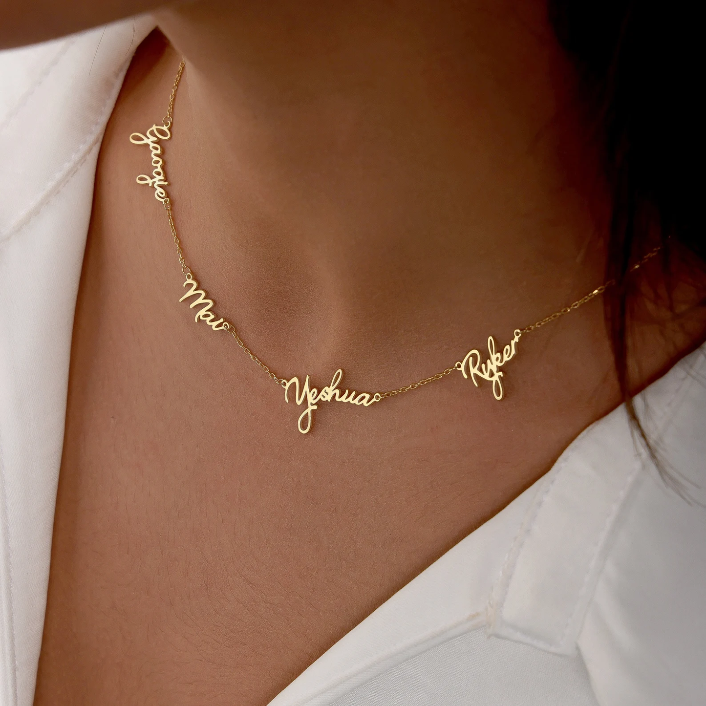 Multiple Name Necklace