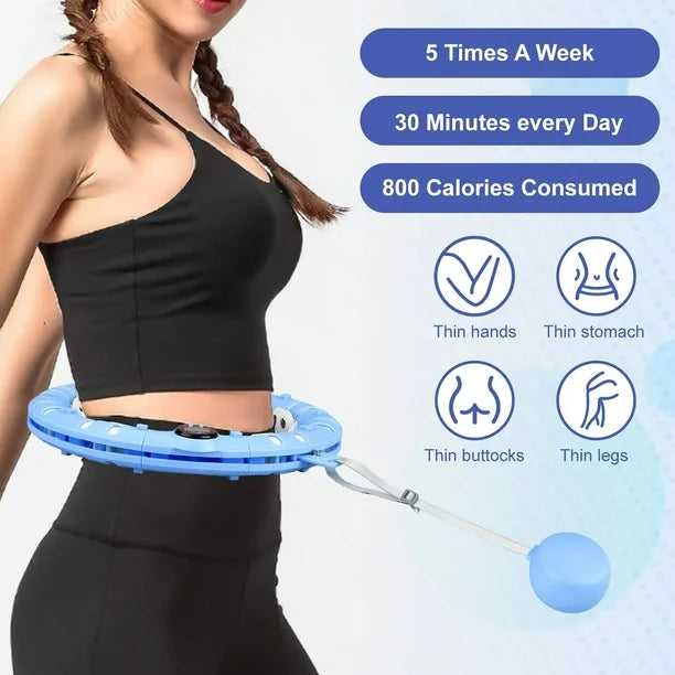 🔥 UltraHoop Weighted Smart Hula Hoop🎯