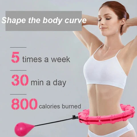 🔥 UltraHoop Weighted Smart Hula Hoop🎯