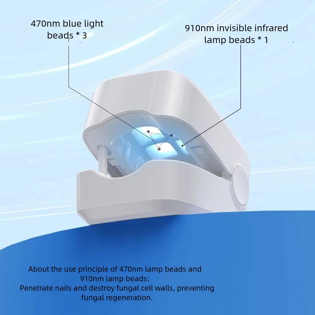 Digi Nail Fungus Removal Laser Device for Fungal Nail Treatment Blue Light Home Nail Salon