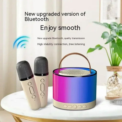 Wireless Bluetooth Speaker Multifunctional RGB Light Portable Music Player