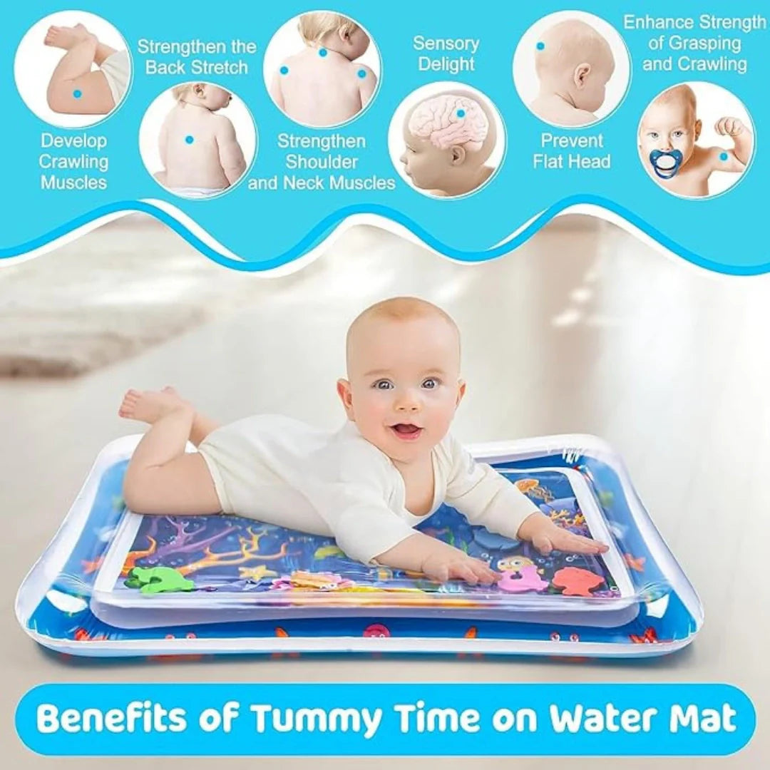 Tummy Time Baby Water Play Mat