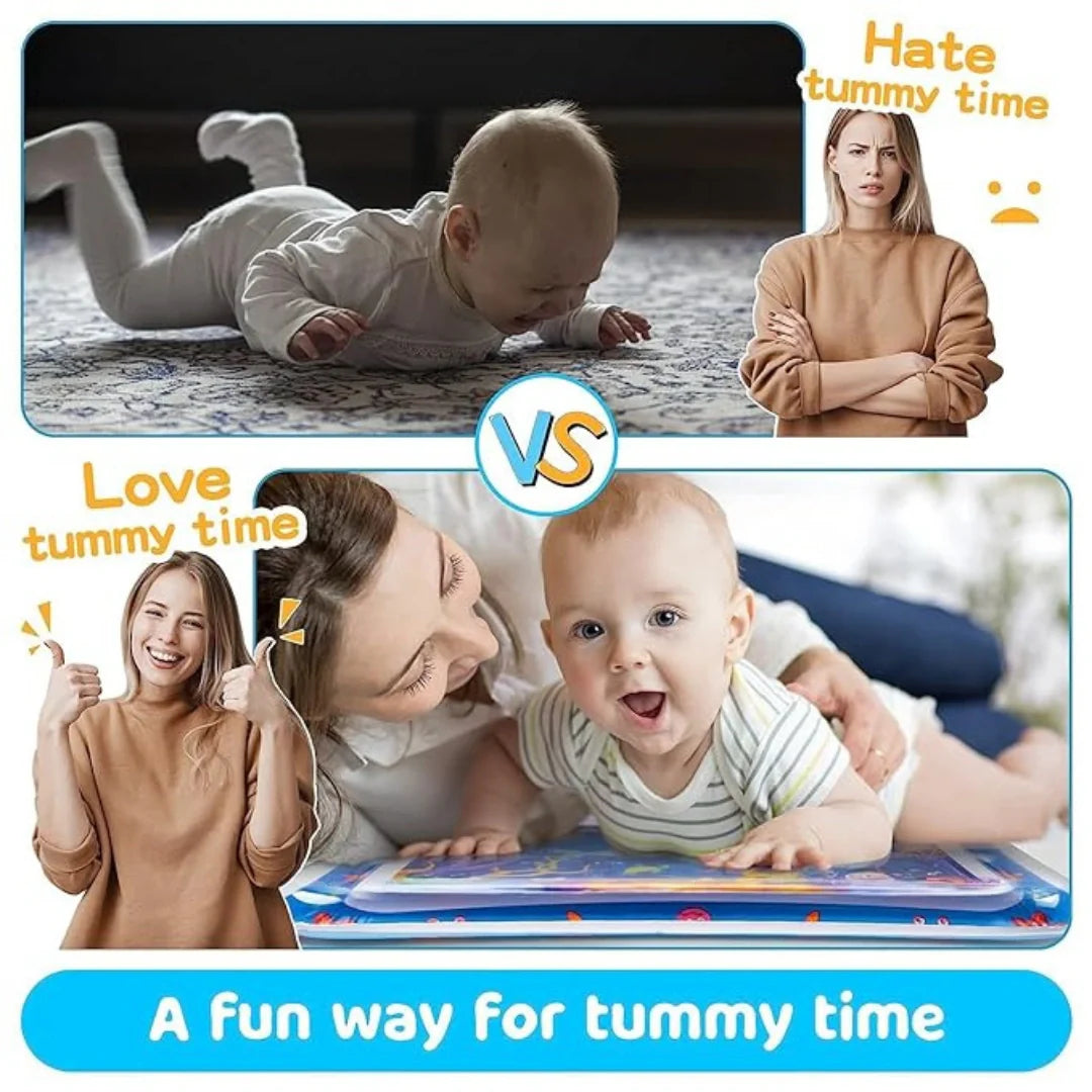 Tummy Time Baby Water Play Mat