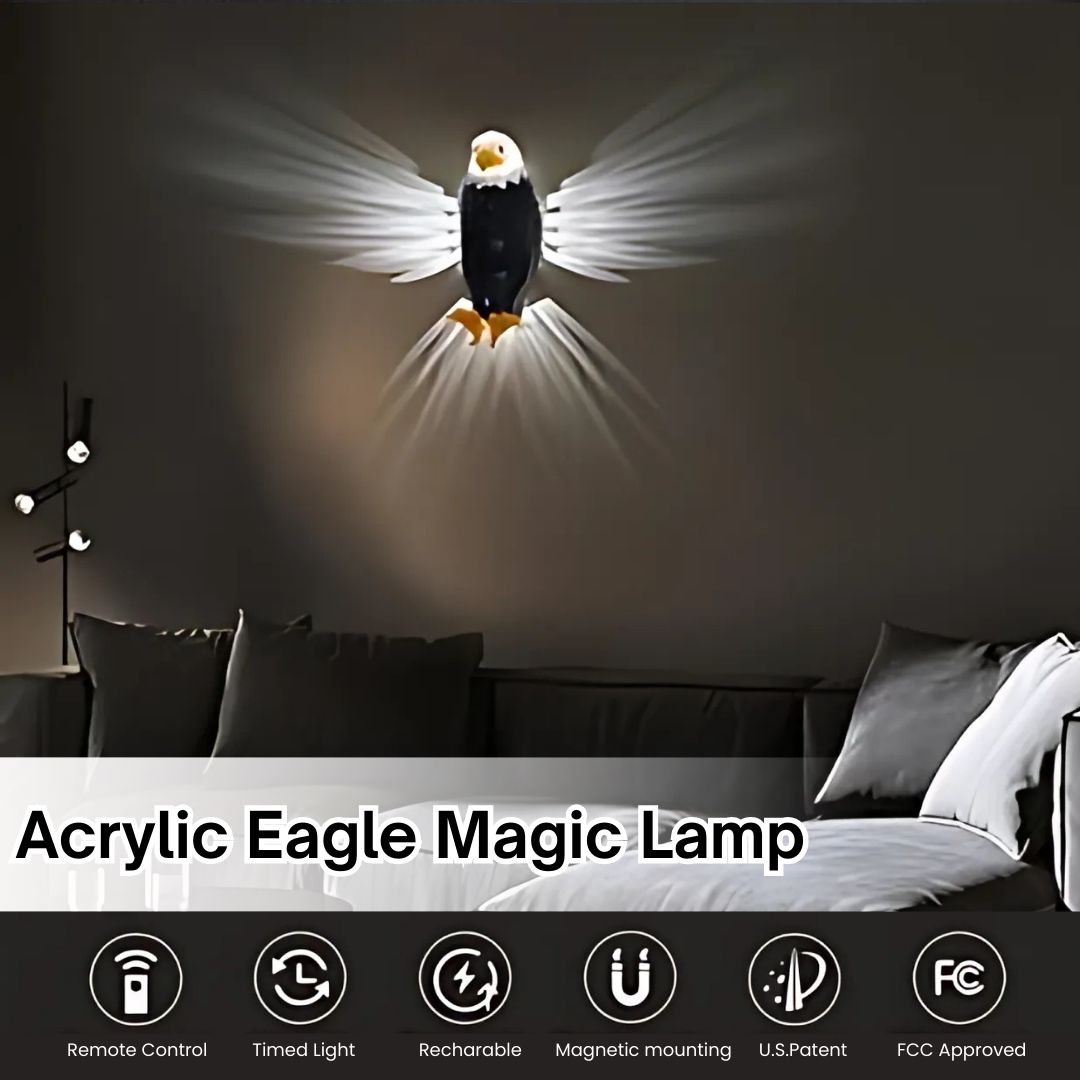 Digi Collections Acrylic Eagle Magic Lamp