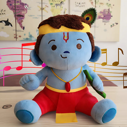 Baby Krishna Mantra Singing Soft Toys