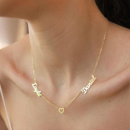 Multiple Name Necklace