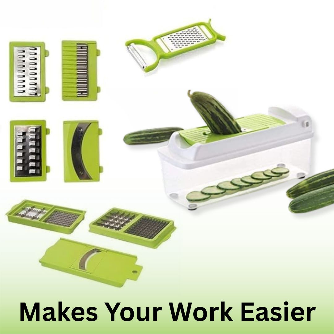 Manual Square Shape Vegetable Chopper & Blender