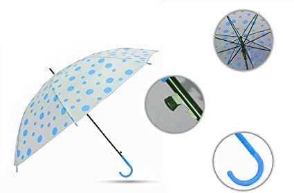 Polka Dot Pattern Umbrella with Lightweight and Portable Design