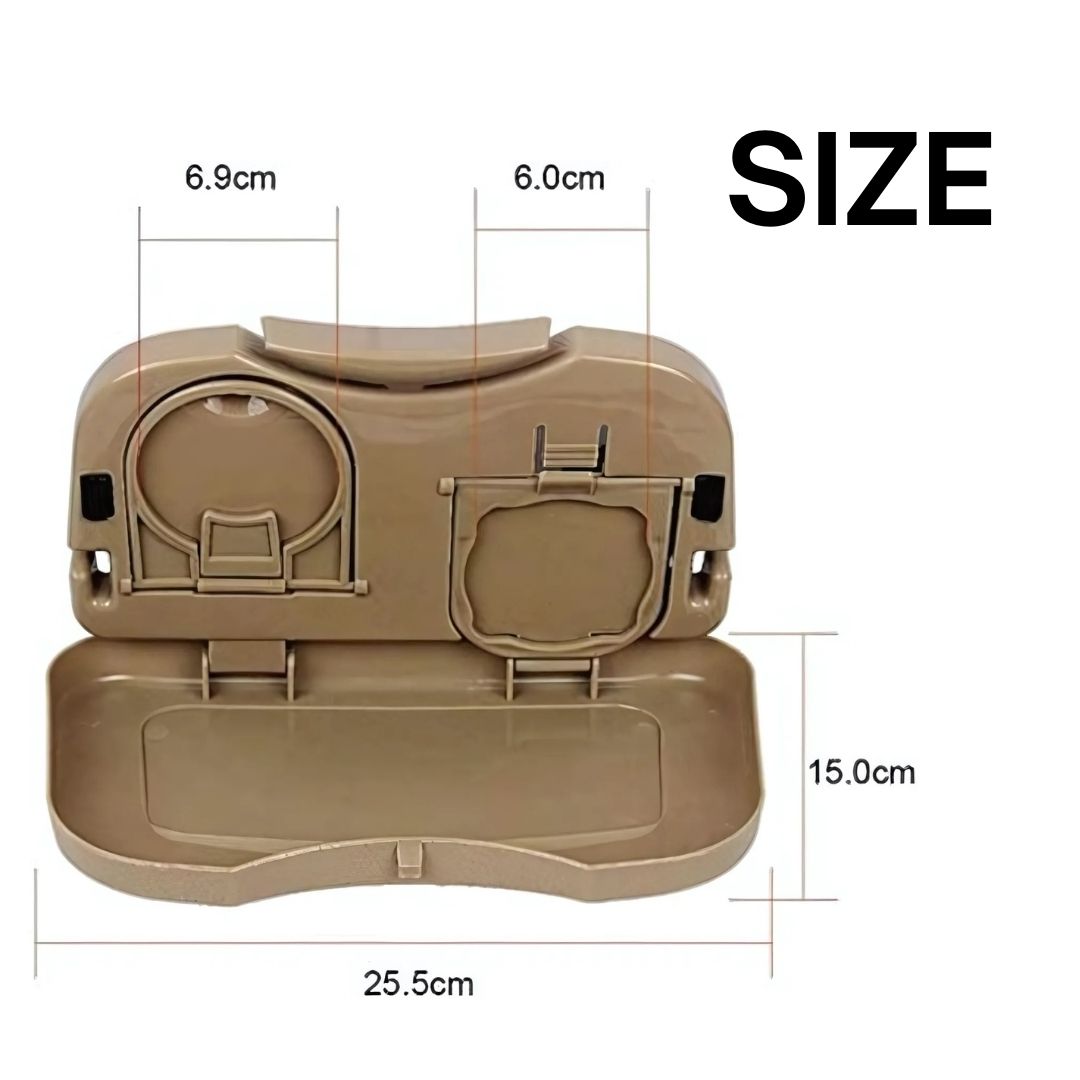 Portable Car Back Seat Hanging Dining Tray Stand