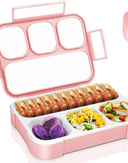 4 Compartment Bento Lunch Box for Kids