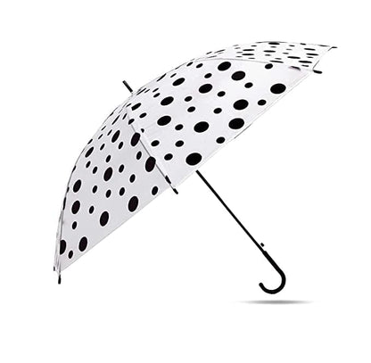 Polka Dot Pattern Umbrella with Lightweight and Portable Design