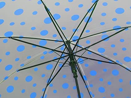 Polka Dot Pattern Umbrella with Lightweight and Portable Design