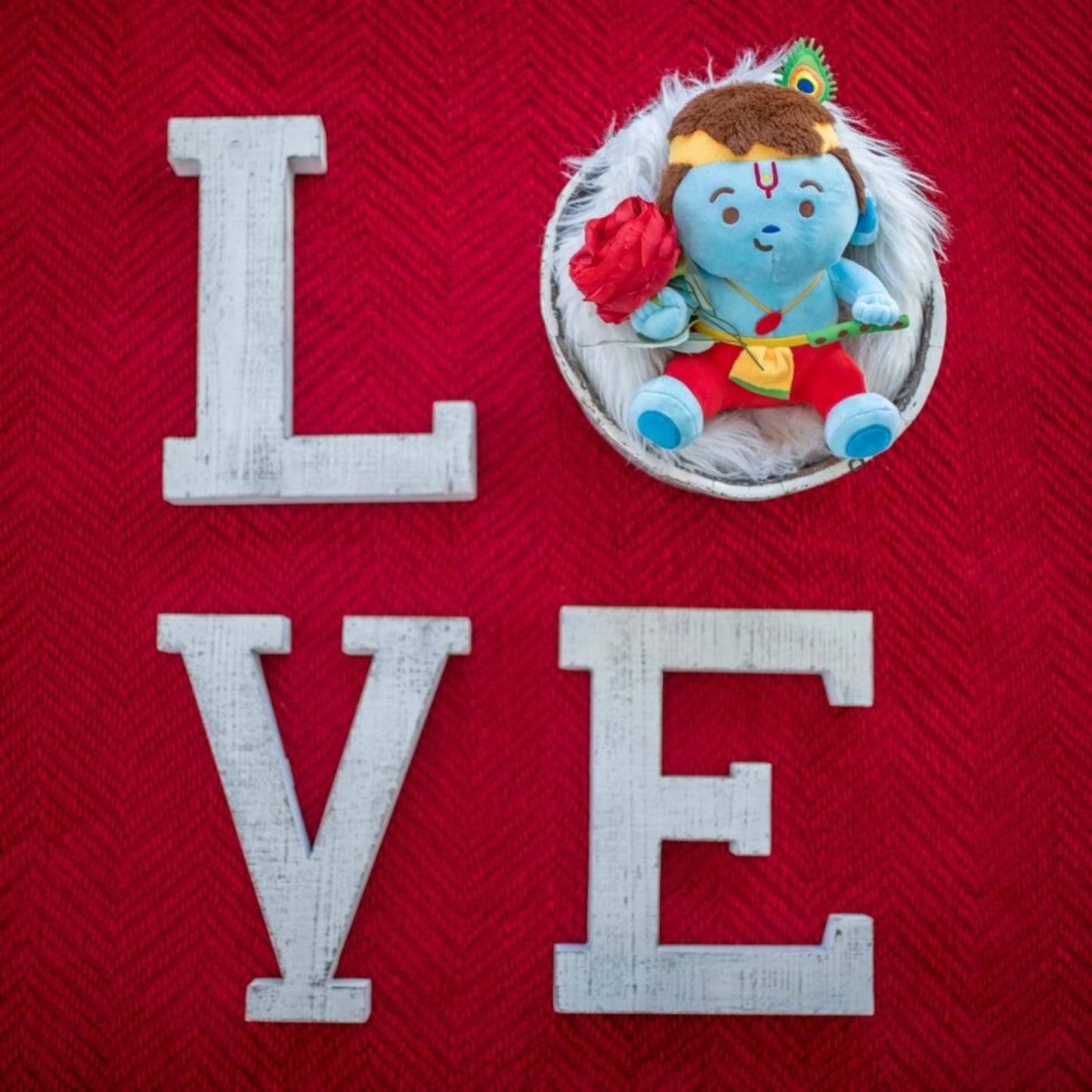 Baby Krishna Mantra Singing Soft Toys