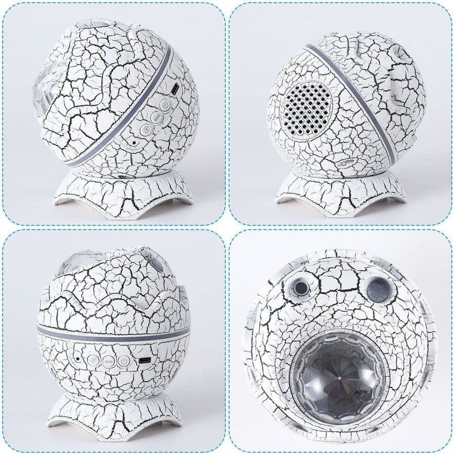 🦖 Dinosaur Egg Galaxy Aurora Projector with Bluetooth Speaker