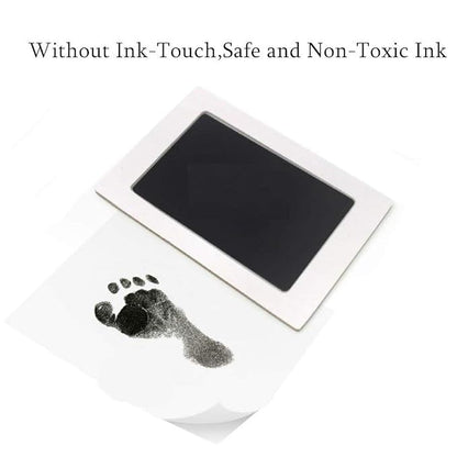 Safe Inkless For 6-12 Months Baby Handprint And Baby Footprint Ink Pad