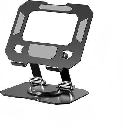 Aluminum 360 Rotating Portable Adjustable Folding Tablet Stand Holder for I Pad, Tablet, Smartphones