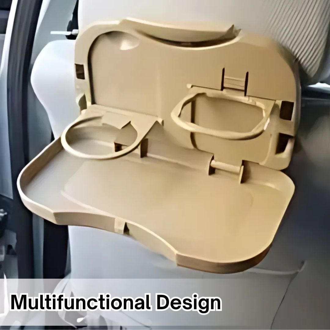Portable Car Back Seat Hanging Dining Tray Stand