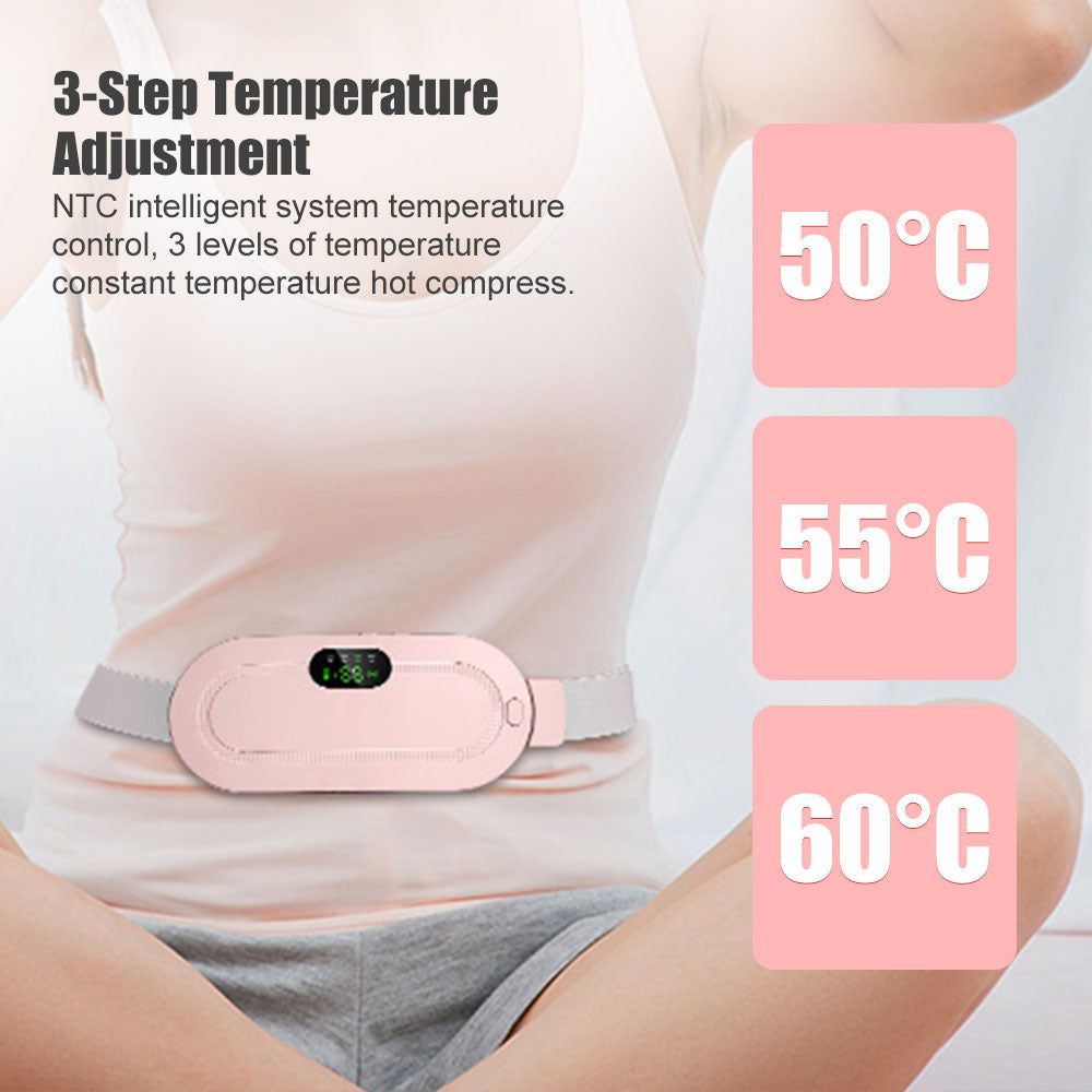 Period Pain Relief Device - Menstrual Heating Pad Self Massage Period Cramp Massager