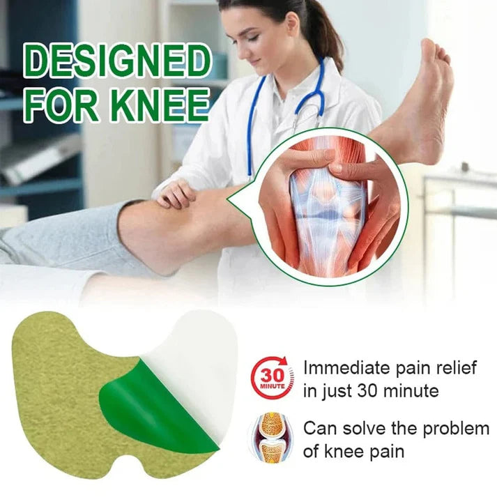 🌿 Herbal Pain Relief Knee Patches