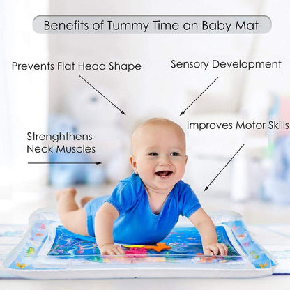 Tummy Time Baby Water Play Mat
