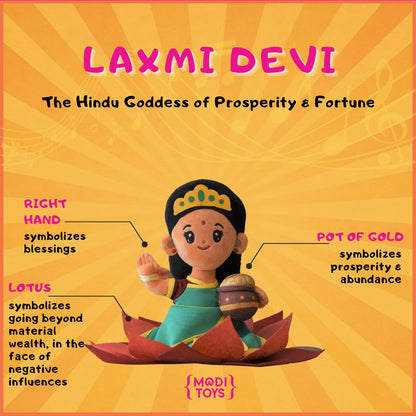 Digi Collections Laxmi Devi Mantra Singing Plush Toy