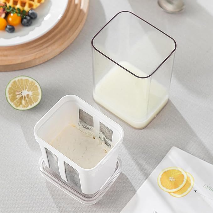 Homemade Greek Yogurt Maker & Curd Strainer