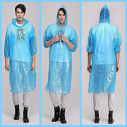 Unisex Disposable Rain Card for Emergency Use Waterproof with Smallest Pocket Size