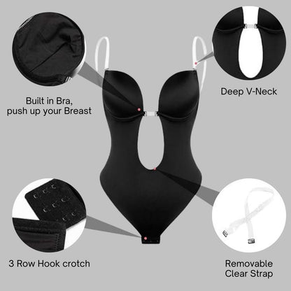 🔥 Women’s Backless Body Bra Shaper