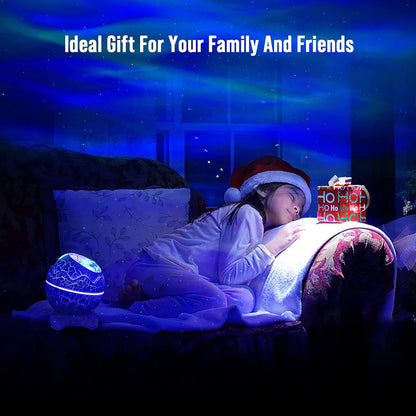 🦖 Dinosaur Egg Galaxy Aurora Projector with Bluetooth Speaker