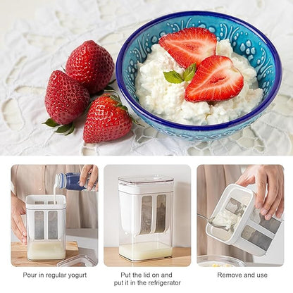 Homemade Greek Yogurt Maker & Curd Strainer