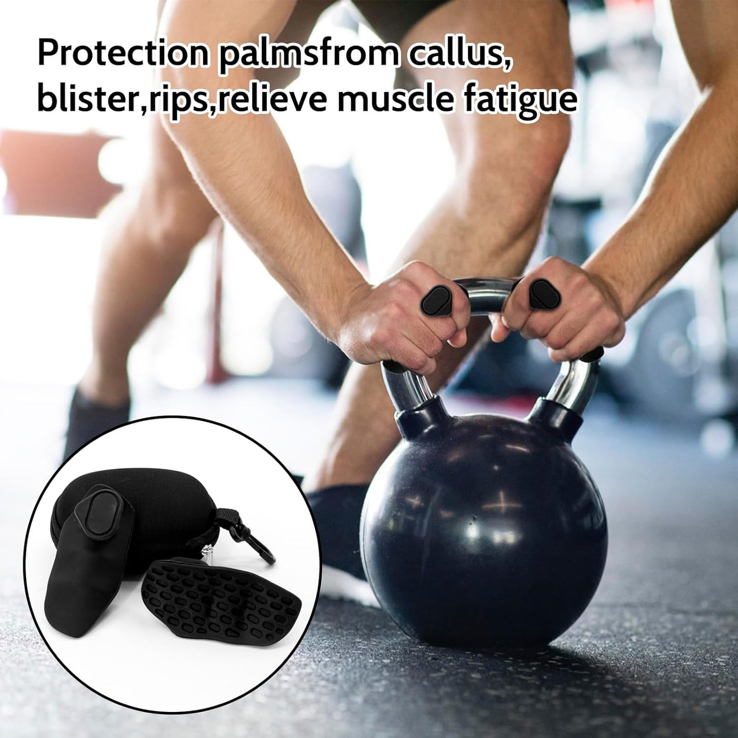 Silicone Anti-Slip Workout Grips 2.0