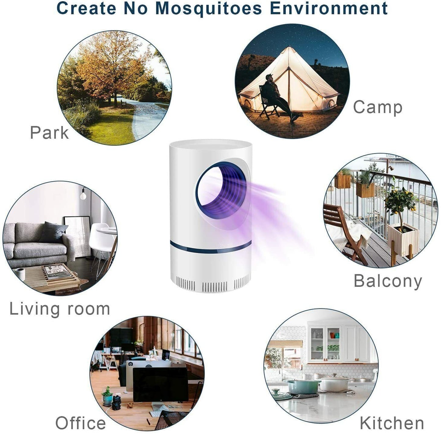 🔥Electronic Mosquito Killer Light🦟💡