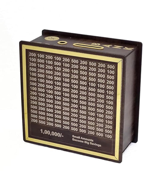 Digi Collections wooden Money Saving Bank