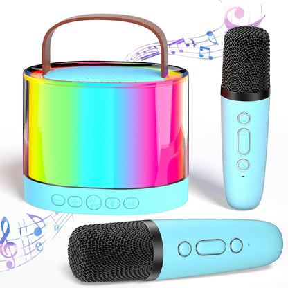 Wireless Bluetooth Speaker Multifunctional RGB Light Portable Music Player