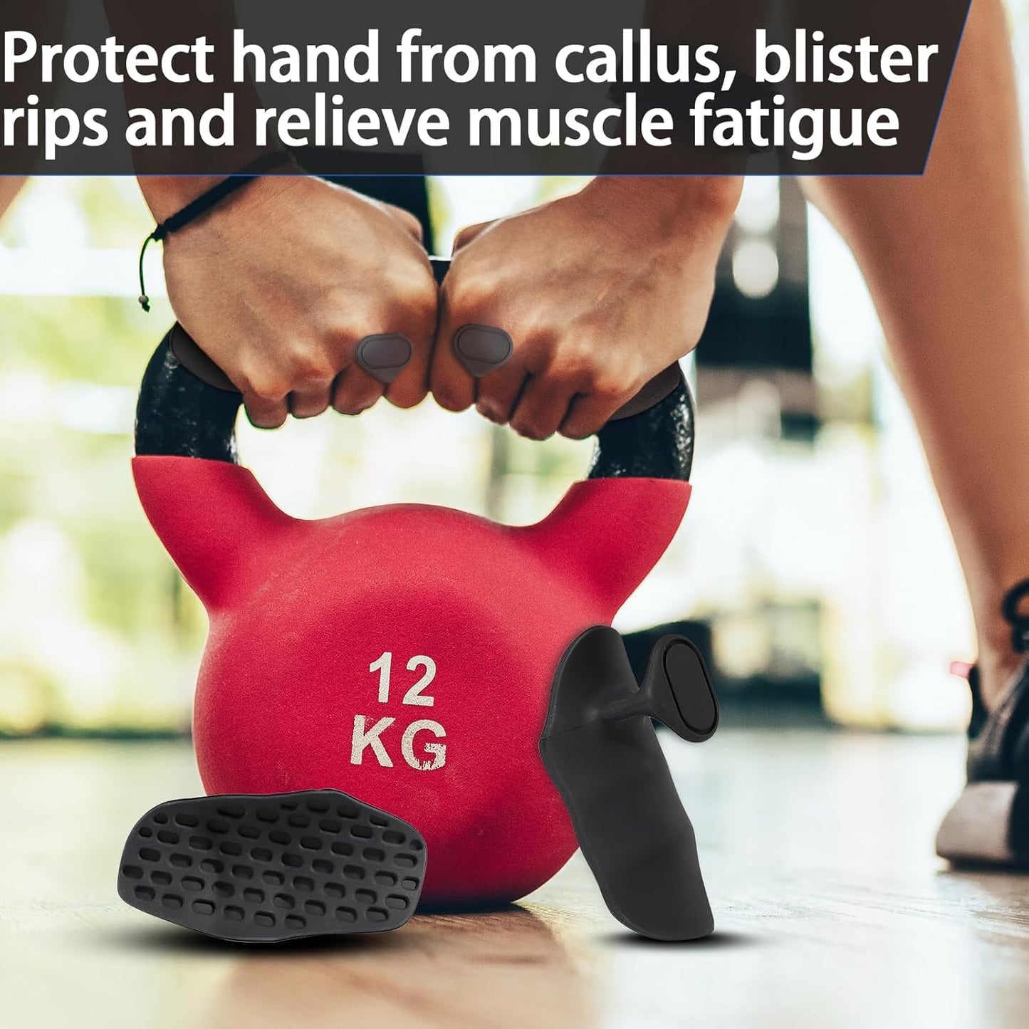 Silicone Anti-Slip Workout Grips 2.0