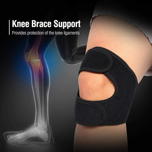 Patella Knee Support Strap - Joint Pain Relief for Men & Women (Pack of 1)