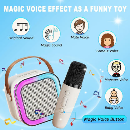 Digi Collections Mini Portable Bluetooth Karaoke Machine