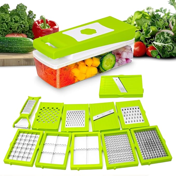 Manual Square Shape Vegetable Chopper & Blender